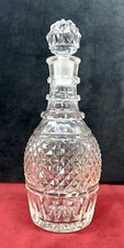 BACCARAT ANANAS LE CREUSOT WINE DECANTER CARAFE A VIN EAU CRISTAL TAILLÉ 19EME G