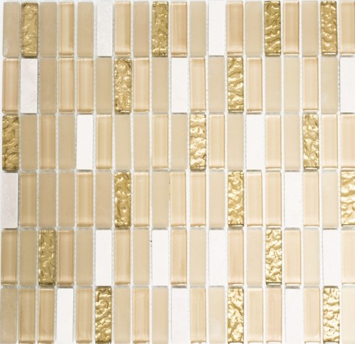 Mosaïque baguette translucide