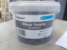 Clous Toisite 35-3 - Marque Pro Siplast - Seau 5 kg - Neuf