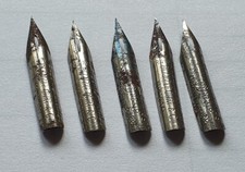 Lot 5 plumes anciennes  Pygmée N° 319 Blanzy Poure & Cie et Gilbert Blanzy Poure