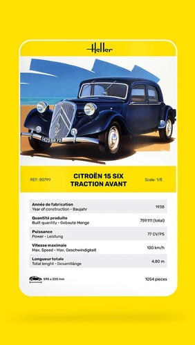 Citroen six traction - 15, avant