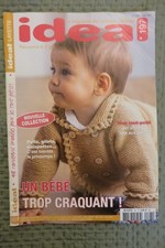 Catalogue tricot Ideal layette N°197 - un bébé trop craquant