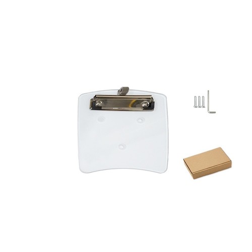 Support acrylique transparent