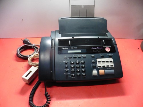 Ancien téléphone fax - ancien, /