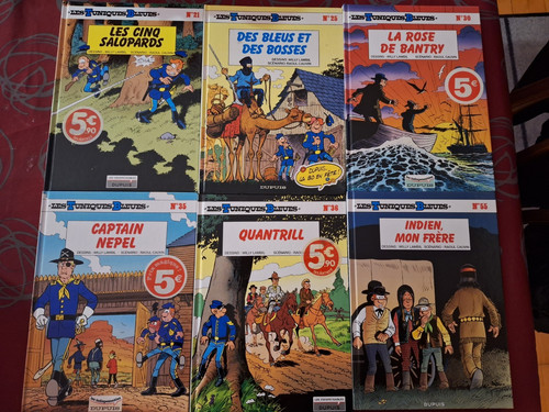 Lot tuniques bleues - lot,