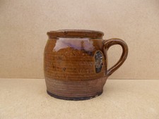 ancien pot à graisse en grès