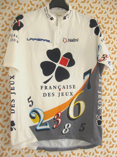 Maillot cycliste fdj - cycliste,