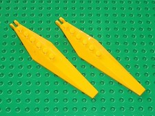 2 x LEGO Bright Light Orange