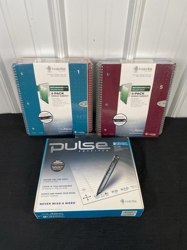 New livescribe pulse - new, smartpen