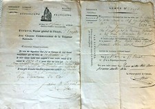 Napoleon 1er. ESTEVE, Payeur