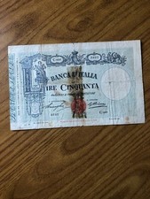 Royaume D'Italie Billet Livres