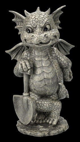 Figurine jardin dragon - de,