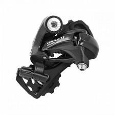 Derailleur route arriere microshift centos 11v. chape courte noir double compati