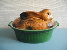 ancienne terrine lapin lièvre