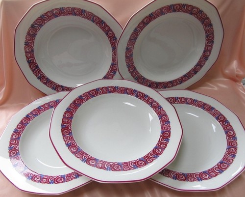 Série assiettes creuses - de, 5