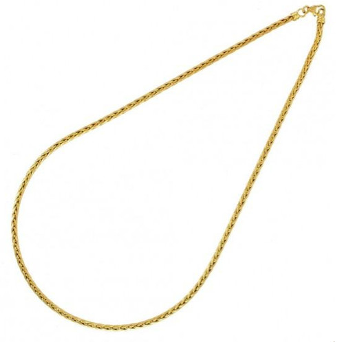 Collier fin maille palmier - collier,