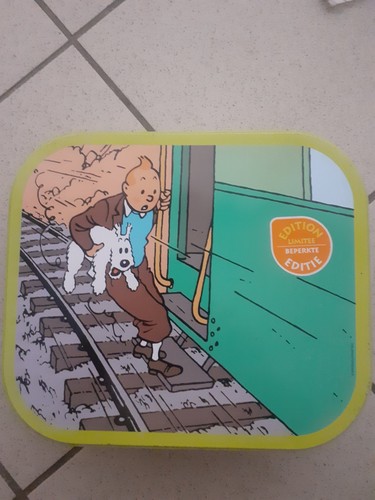 Tintin boite gateaux en - tintin, de