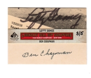 2011 legendary cuts lefty - sp,