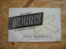 CATALOGUE/BROCHURE MORRIS -