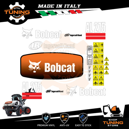 Kit adhésif work means bobcat - work,
