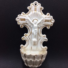 Bénitier Ancien Porcelaine de