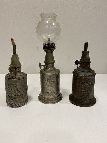 Lot anciennes lampes pigeon - anciennes,