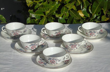 Service de 6 tasses café en