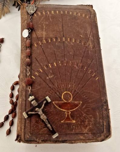 1947 french catholic missal - catholic,