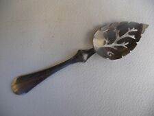 Cuillère à ABSINTHE publicitaire Distillerie GUY Pontarlier _ Aigle _ Feuille