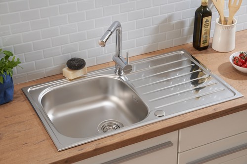 Acier inox évier encastré - acier,
