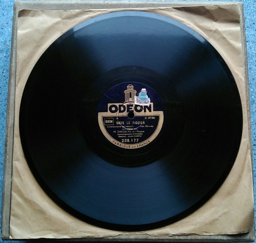 Ancien disque aiguille - disque,
