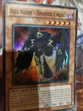 Yugioh  "Aile Noire - Sirocco l'Aube" TU04-FR003 Super Rare