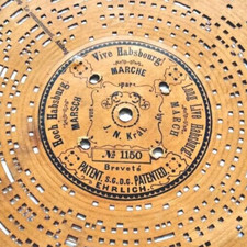 ORGAN disc Ariston organette