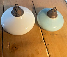 LOT ÉTOUFOIRS MOUCHETTE ACCESSOIRE DE LAMPE CÉRAMIQUE SUSPENSION NAPOLEON III