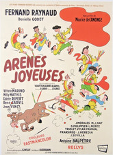 AFFICHE ANCIENNE ENTOILEE