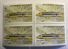 TIMBRES de FRANCE Bloc de 4