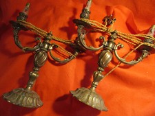 SUPERBE PAIRE CHANDELIER