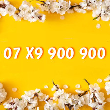📱07 X9 900 900 Numéro facile à retenir , Numéro VIP