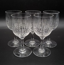 Série cinq verres à vin cuit