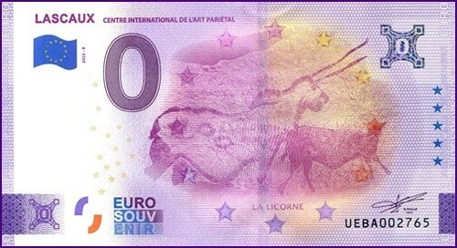 Ueba lascaux billet 0 - /, €