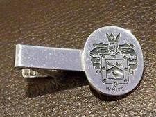 WHITE Family Name Crest Tie