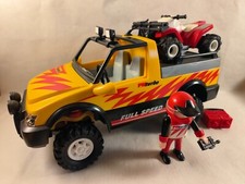 sympa pick-up et quad de course 4228 Playmobil ( voiture , pilote  ) 0410