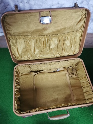 Valise beige gamet vintage - valise,