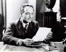 PHOTO CINEMA FILM LE CORBEAU PIERRE FRESNAY TIRAGE ARGENTIQUE 25x20CM