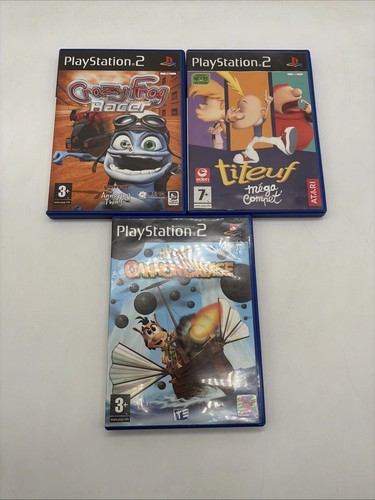 Lot jeux ps2 enfant crazy - ps2,