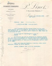 1904 MACHINES AGRICOLES R WALLUT A PARIS - M. TOUTAIN A CHABRIS