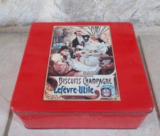 Ancienne Boite métal biscuits