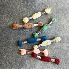  LAINE COLBERT, LAINE POUR CANEVAS DMC Lot de 10 écheveaux coloris au choix 
