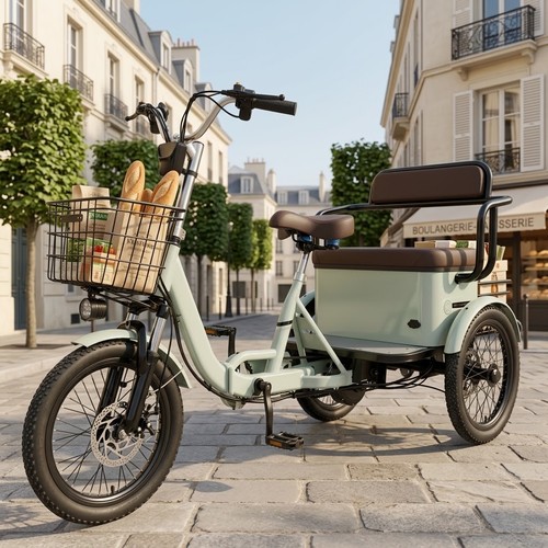 Tricycle électrique cargo - , 18"