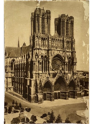 Carte postale reims - reims, –